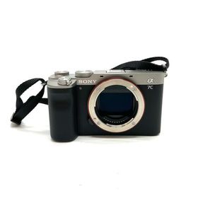 【全額返金保証】【最速発送】Sony デジタル一眼 α7C ボディ シルバー 美品 動作確認済