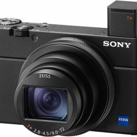 【中古】 ソニー コンパクトデジタルカメラ Cyber-shot RX100VII ボディ ブラック 1.0型積層型CMOSセンサー 光学ズーム8倍(24-200mm) 180度チルト可動式液晶モニター 4K動画記録 DSC-RX100M7 当店保証3