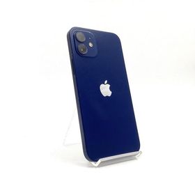 【全額返金保証】【最速発送】 iPhone 12 256GB ブルー au SIMフリー 白ロム 動作確認済 75%