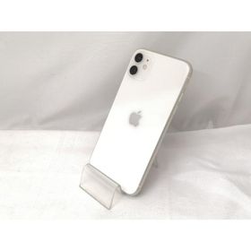 【中古】Apple SoftBank 【SIMロック解除済み】 iPhone 11 64GB ホワイト MWLU2J/A【戸塚】保証期間１ヶ月【ランクC】