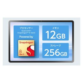 NEC PC-TX117LAS LAVIE Tab EX TX117/ LAS シーシェル/ CPU：Qualcomm Snapdragon 8 Gen 3/ メモリ：12GB/ …