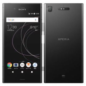 【SIMロック解除済】au Sony Xperia XZ1 SOV36 Black SONY 当社3ヶ月間保証 中古 イオシス