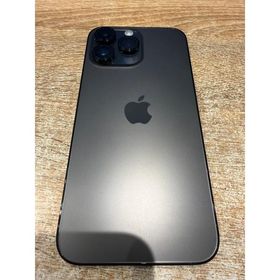 【中古正常品】iPhone14ProMax 1TB スペースブラック SIMフリー MQ9K3J/A A343