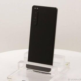 〔中古〕SONY(ソニー) Xperia 5 IV 128GB ブラック SOG09 au SIMフリー〔269-ud〕