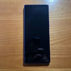 【J9110】 Xperia 1 SIMフリーモデル パープル/紫 ジャンク