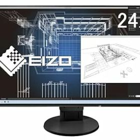 【中古】EIZO FlexScan 24.1インチ ディスプレイ モニター (WUXGA/IPSパネル/ノングレア/ブラック/5 無輝点保証) EV2456-RBK