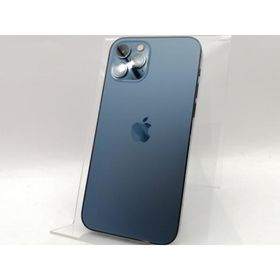 【中古】Apple docomo 【SIMロック解除済み】 iPhone 12 Pro 256GB パシフィックブルー MGMD3J/A【津田沼】保証期間１ヶ月【ランクC】