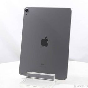 〔中古〕Apple(アップル) iPad Air 第4世代 64GB スペースグレイ MYFM2J／A Wi-Fi〔368-ud〕