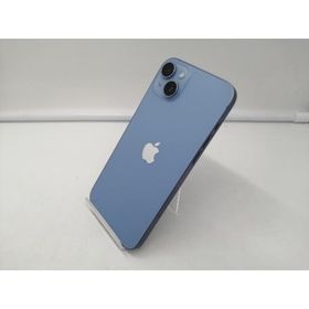 【中古】Apple 国内版 【SIMフリー】 iPhone 14 Plus 128GB ブルー MQ4H3J/A【札幌】保証期間１ヶ月【ランクB】