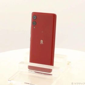 【中古】楽天 Rakuten Hand 5G 128GB クリムゾンレッド P780 楽天 SIMフリー 【377-ud】