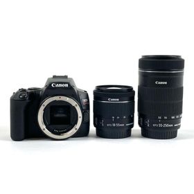 キヤノン Canon EOS Kiss X10 ダブルズームキット ブラック デジタル 一眼レフカメラ 中古 在庫一掃