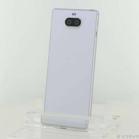 〔中古〕SONY(ソニー) Xperia 8 64GB ホワイト SOV42SWU UQ mobile SIMフリー〔269-ud〕