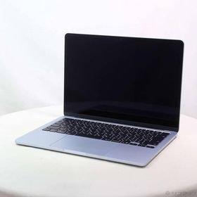 〔中古〕〔展示品〕 MacBook Air 13.6-inch Early-2025 MC6T4J／A Apple M4 10コアCPU_8コアGPU 16GB SSD256GB スカイブルー 〔macOS v26.3.2〕〔258-ud〕