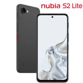 ZTE ゼットティーイー NUBIA S2 LITE 6.7型 4GB/128GB ブラック SIMフリースマートフォン Z6305J 5G 5000万画素50MPカメラ 5100mAh IP68/69防水防塵