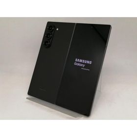 【中古】SAMSUNG 国内版 【SIMフリー】 Galaxy Z Fold6 クラフテッドブラック 12GB 256GB SM-F956QAKASJP【日本橋3】保証期間１ヶ月【ランクC】
