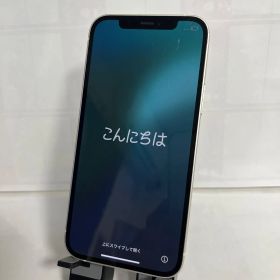 @【中古品】iPhone 12 Softbank 64GB パープル 9196