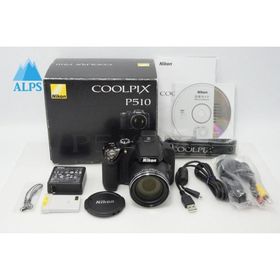 美品 Nikon ニコン COOLPIX P510 デジタルカメラ ブラック 元箱付 260401a【アルプスカメラ】