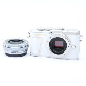 【中古】 《良品》 OLYMPUS PEN E-PL10 14-42mm EZレンズキット ホワイト 【レンズ内クリーニング/各部点検済】 [ デジタルカメラ ]