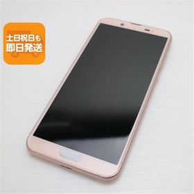 美品 SHV43 AQUOS sense2 ピンクゴールド スマホ 本体 白ロム 中古 あすつく 土日祝発送OK