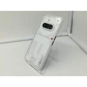 【中古】NOTHING 国内版 【SIMフリー】 Nothing Phone (3a) ホワイト 8GB 128GB【札幌】保証期間１ヶ月【ランクB】
