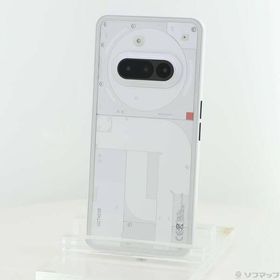 〔中古〕Nothing Phone (3a) 128GB ホワイト A10400155 SIMフリー〔276-ud〕
