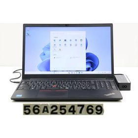ノートパソコン 【ジャンク品】Lenovo ThinkPad E15 Gen2 Core i5 1135G7 2.4GHz/8GB/256GB(SSD)/15.6W/FHD(1920x1080)/Win11