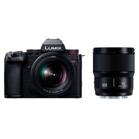 【ハンディファンプレゼント】 パナソニック LUMIX ミラーレス一眼カメラ DC-S5M2W ダブルレンズキット