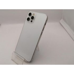 【中古】Apple SoftBank 【SIMロック解除済み】 iPhone 12 Pro 256GB シルバー MGMA3J/A【なんば】保証期間１ヶ月【ランクC】