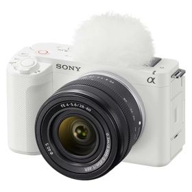 【新品/取寄品/代引不可】デジタル一眼カメラ α VLOGCAM ズームレンズキット ホワイト ZV-E1L/W