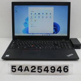 Lenovo ThinkPad L590 Core i5 8265U 1.6GHz/8GB/256GB(SSD)/15.6W/FWXGA(1366x768)/Win11 外装打痕あり【中古】【20260205】