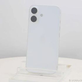 ソフマップ 〔中古品〕 iPhone16 128GB ホワイト MYDR3J／A SIMフリー【295】