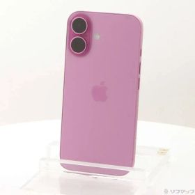 ソフマップ 〔中古品〕 iPhone16 128GB ピンク MYDT3J／A SIMフリー【198】