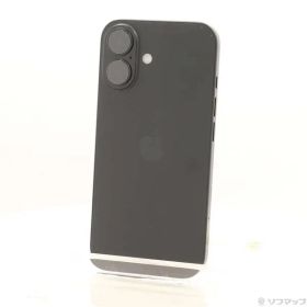 ソフマップ 〔中古品〕 iPhone16 128GB ブラック MYDQ3J／A SIMフリー【368】