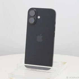 ソフマップ 〔中古品〕 iPhone16 128GB ブラック MYDQ3J／A SIMフリー【198】