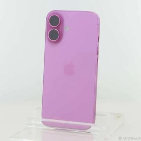 ソフマップ 〔中古品〕 iPhone16 128GB ピンク MYDT3J／A SIMフリー【305】