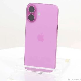 ソフマップ 〔中古品〕 iPhone16 256GB ピンク MYDY3J／A SIMフリー【295】