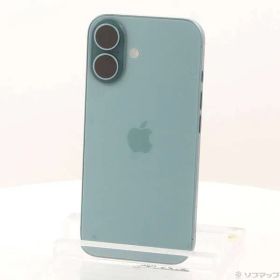 ソフマップ 〔中古品〕 iPhone16 256GB ティール MYE13J／A SIMフリー【198】