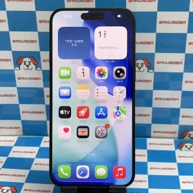 【中古】iPhone15 Pro Max 256GB ブラックチタニウム MU6P3J/A docomo版S