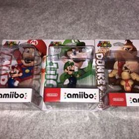 3点セット amiibo マリオ & ルイージ & ドンキーコング (スーパーマリオシリーズ) アミーボ スイッチ 新品未開封