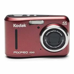 【中古】Kodak PIXPRO Friendly Zoom FZ43 16 MP Digital Camera with 4X Optical Zoom and 2.7 LCD Screen (Red) by Kodak