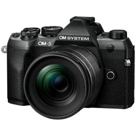 【エントリーで最大全額ポイント還元｜5/6まで】 OM SYSTEM｜オーエムシステム OM-5 Mark II 12-45mm F4.0 PRO レンズキット ミラーレス一眼カメラ ブラック [ズームレンズ]