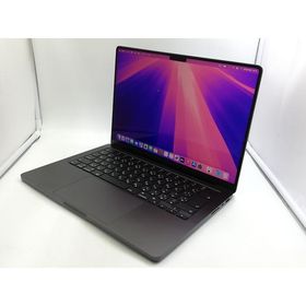 【中古】Apple MacBook Pro 14インチ M4(CPU:10C/GPU:10C) 16GB/512GB スペースブラック MW2U3J/A(14インチ,M4,2024)【大宮東口】保証期間１ヶ月【ランクA】
