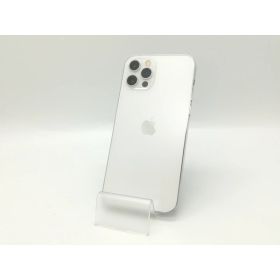 【中古】Apple au 【SIMロック解除済み】 iPhone 12 Pro 128GB シルバー MGM63J/A【福岡天神】保証期間1ヶ月【ランクC】