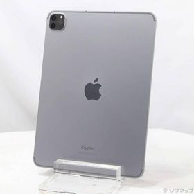 〔中古〕Apple(アップル) iPad Pro 11インチ 第4世代 512GB スペースグレイ MNYG3J／A SIMフリー〔377-ud〕