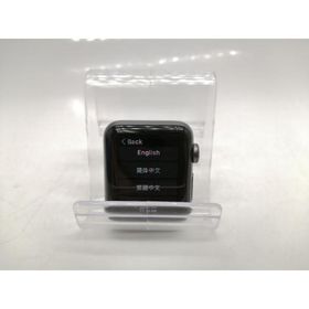 【中古】Apple Apple Watch Series3 Nike+ GPS 38mm スペースグレイアルミケース (バンド無し)【秋葉5号】保証期間１ヶ月【ランクC】