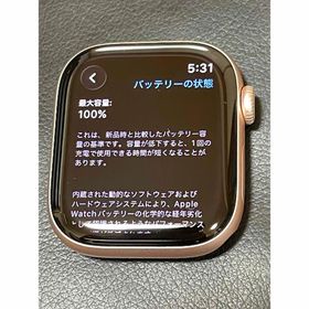 アップルウォッチ(Apple Watch)のApple Watch Series11 42mm GPS ローズゴールド(腕時計)
