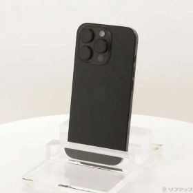 ソフマップ 〔中古品〕 iPhone16 Pro 256GB ブラックチタニウム MYN03J／A SIMフリー【305】