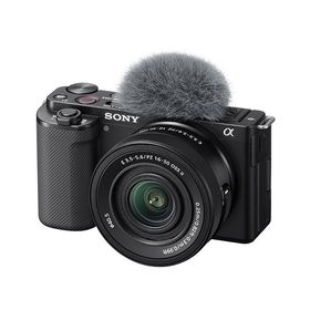 デジタル一眼カメラ α VLOGCAM ZV-E10 パワーズームレンズキット ブラック 取り寄せ商品