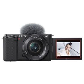 中古 １年保証 美品 SONY VLOGCAM ZV-E10 パワーズームレンズキット (PZ 16-50mm) ブラック [ZV-E10L B]