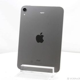 〔中古〕Apple(アップル) iPad mini 第6世代 64GB スペースグレイ MK7M3J／A Wi-Fi〔371-ud〕